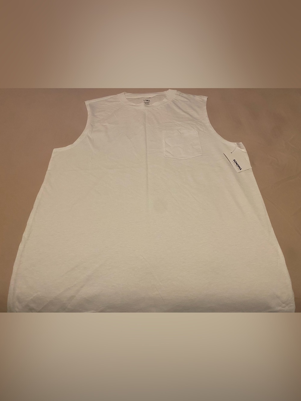 Sonoma Goods For Life Muscle Tank Size L Tall Men’s New With Tags